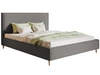 Łóżko tapicerowane ze stelażem 180x200 Grenada Szary