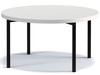 Okrągły stolik kawowy Sevilla - Biały Mat