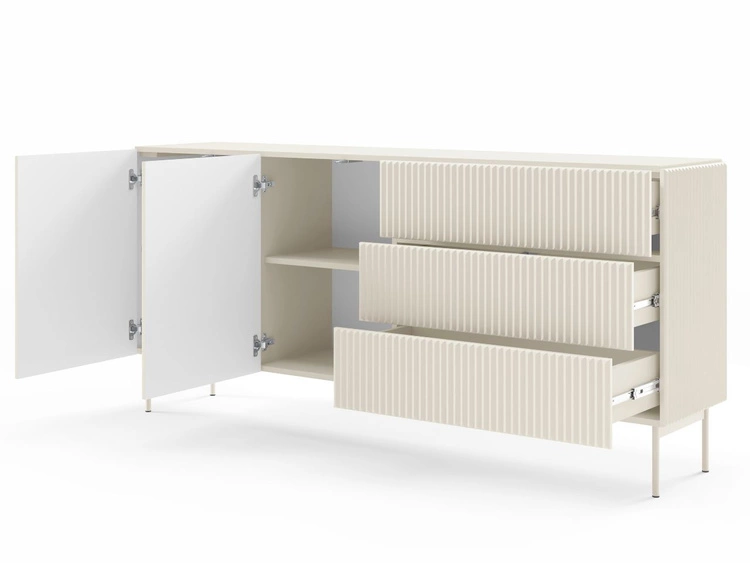 Zestaw mebli do pokoju dziennego Qualita Kaszmirowy