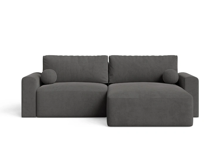 Ciemny szary \ Welwet \ L