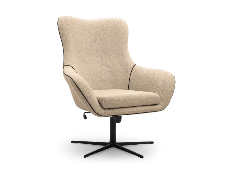 Fotel obrotowy Deves Beżowy