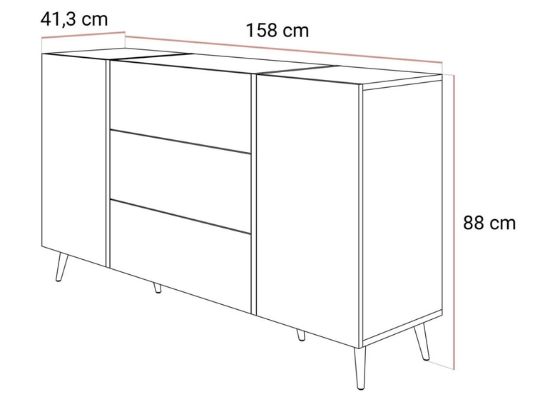 Zestaw mebli do salonu w stylu glamour na złotych nóżkach Lunelie Kaszmir