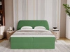 Łóżko kontynentalne z pojemnikiem na pościel 180x200 Bogota Zielone