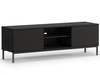 Szafka pod telewizor z drzwiczkami Soroko Czarna