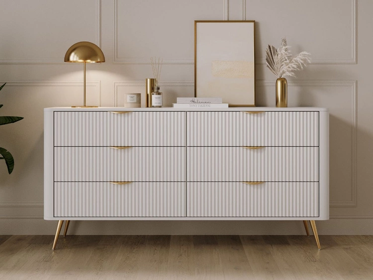 Zestaw mebli do salonu Latina Biały