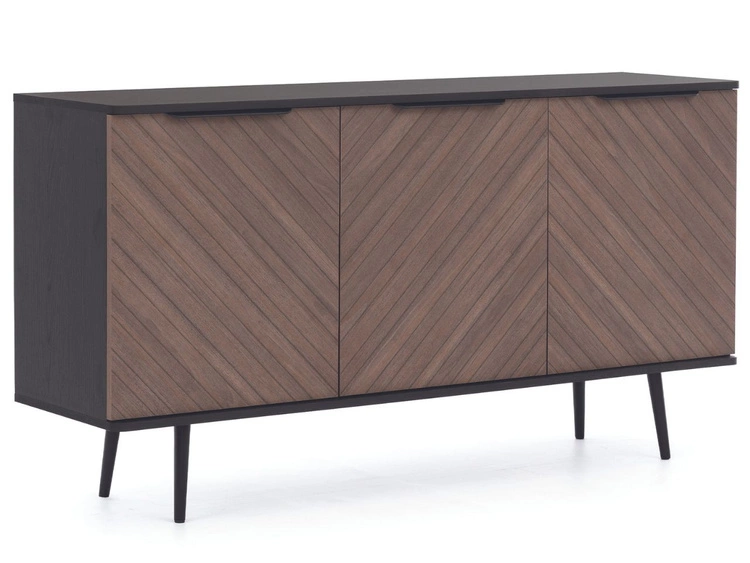 Komoda z drzwiami Nemi Brązowa