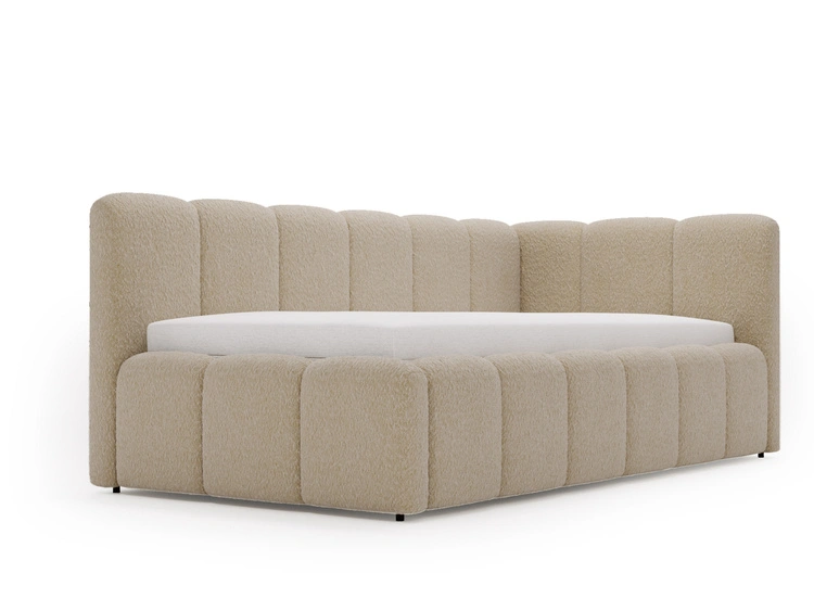 Ciemny beżowy \ Boucle \ Prawa