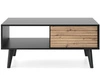 Stolik kawowy z szufladą Astro Czarny