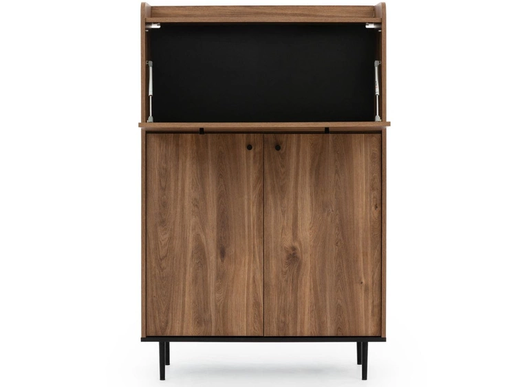 Komoda z funkcją barku Vasa Brązowa