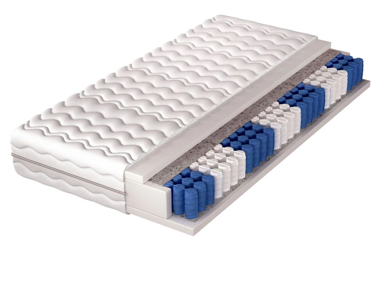 Materac kieszeniowy pocket z pianką poliuretanową Malen 140x200