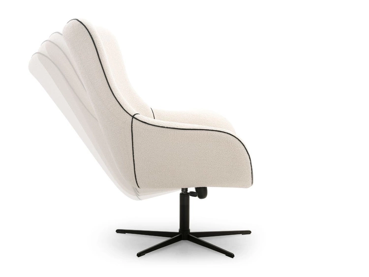 Fotel obrotowy Deves Biały