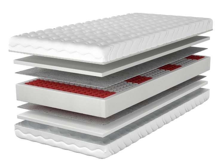 Materac kieszeniowy multipocket z pianką poliuretanową Verano 200x200