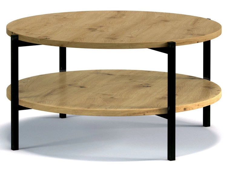 Podwójny stolik kawowy Sevilla Brązowy