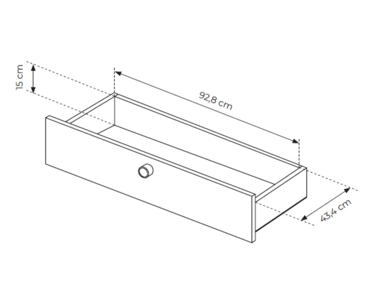Zestaw mebli do sypialni Bilancio Dąb Barista