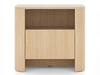 Stolik nocny z szufladą do sypialni Brillo Dąb Vicenza