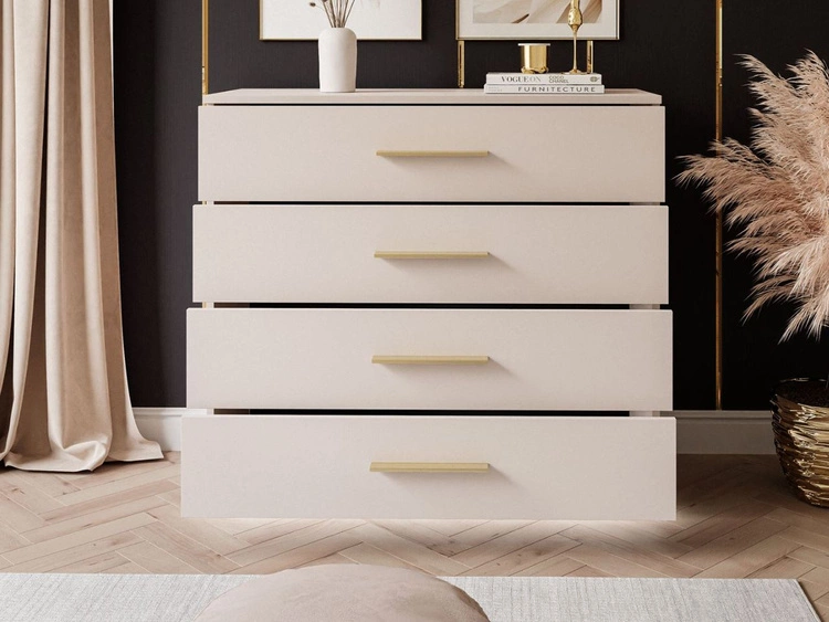 Komoda z szufladami i oświetleniem LED Nuveo Kaszmir