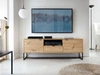 Szafka pod telewizor z szufladami i drzwiczkami Anime Dąb Artisan