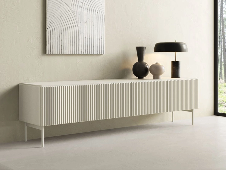 Zestaw mebli do pokoju dziennego Qualita Kaszmirowy