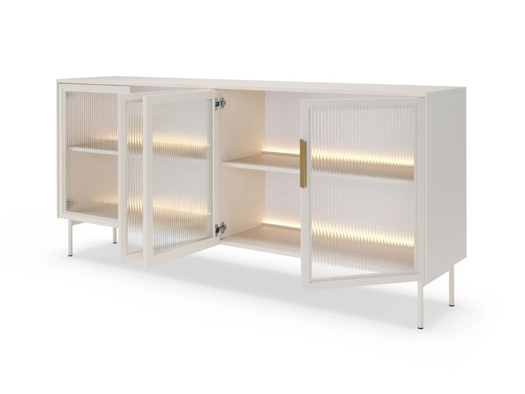 Komoda czterodrzwiowa Lumina Kaszmirowa