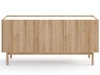 Komoda z drzwiami niska Braha Dąb Riviera