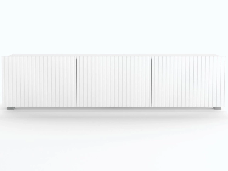 Szafka pod telewizor z drzwiczkami Kioto Biała