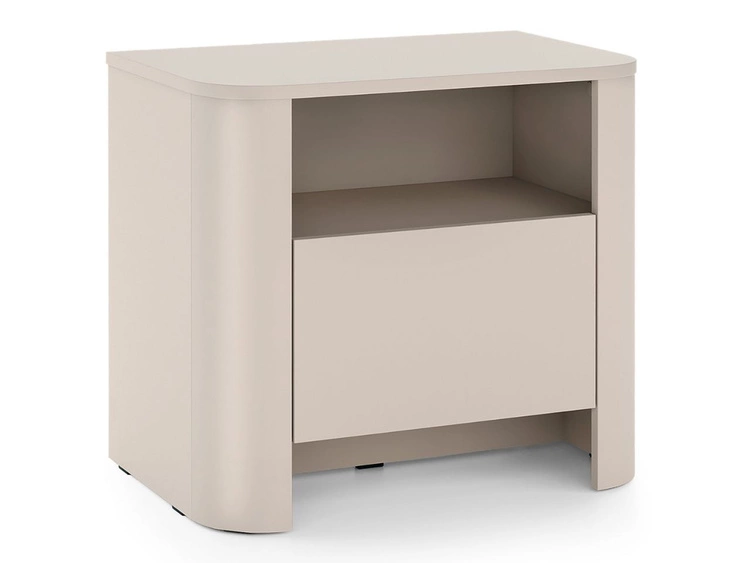 Stolik nocny z szufladą do sypialni Brillo Kaszmir