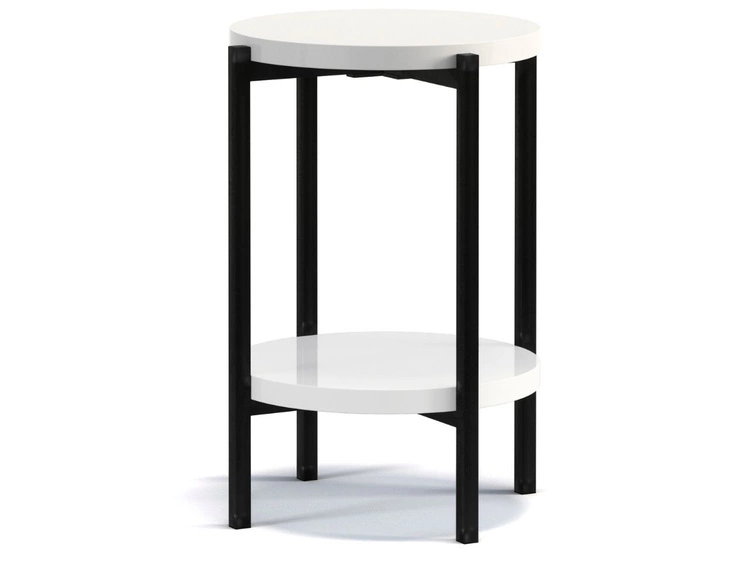 Stolik boczny Sevilla Biały połysk