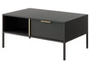 Stolik kawowy z szufladami Drino Antracyt