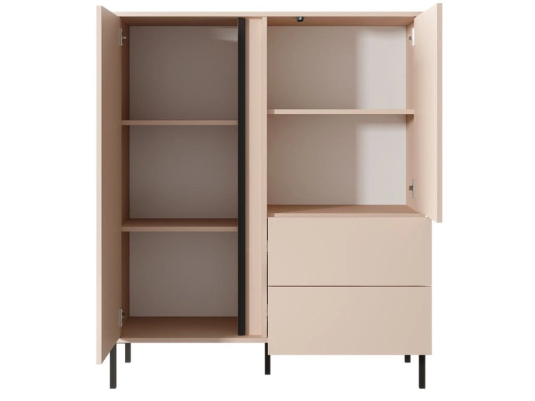 Komoda z drzwiami i szufladami Dego Beżowa