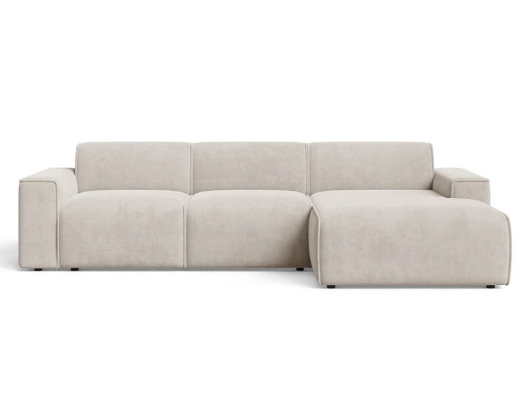 Jasny beż \ Welur \ Prawa