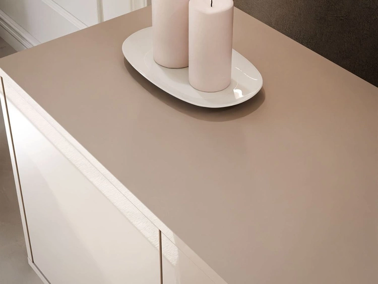 Szafka RTV wisząca pod telewizor z drzwiczkami Vivance kaszmir połysk