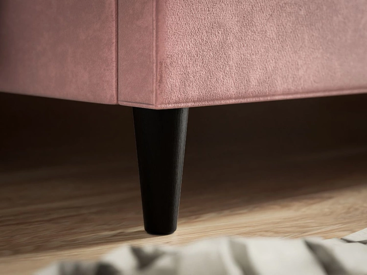 Łóżko tapicerowane ze stelażem 160x200 Fuzi zielone