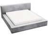 Łóżko tapicerowane z pojemnikiem i stelażem 140x200 Mali Szare