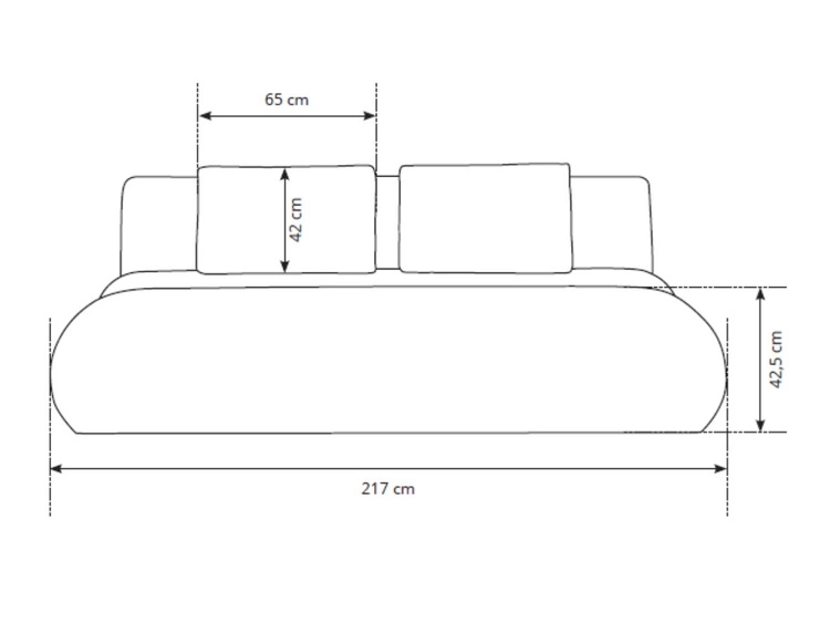 Kanapa z regulowanym oparciem, funkcją spania i pojemnikiem Figo Szara
