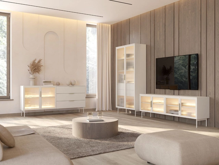 Komoda z drzwiami i szufladami Lumina Kaszmir