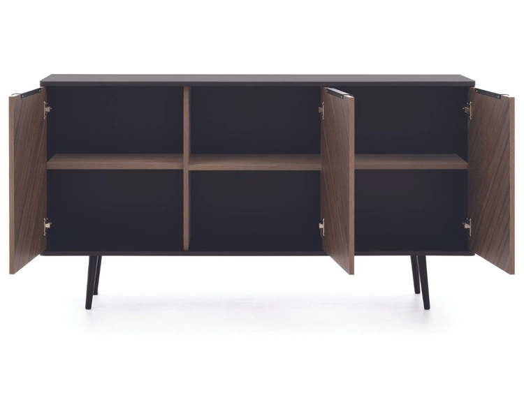 Komoda z drzwiami Nemi Brązowa