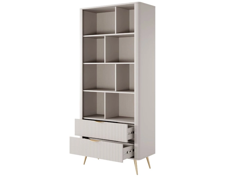 Regał z szufladami Latina Beżowy