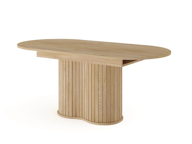 Owalny stół rozkładany 220 cm Passione dąb cremona