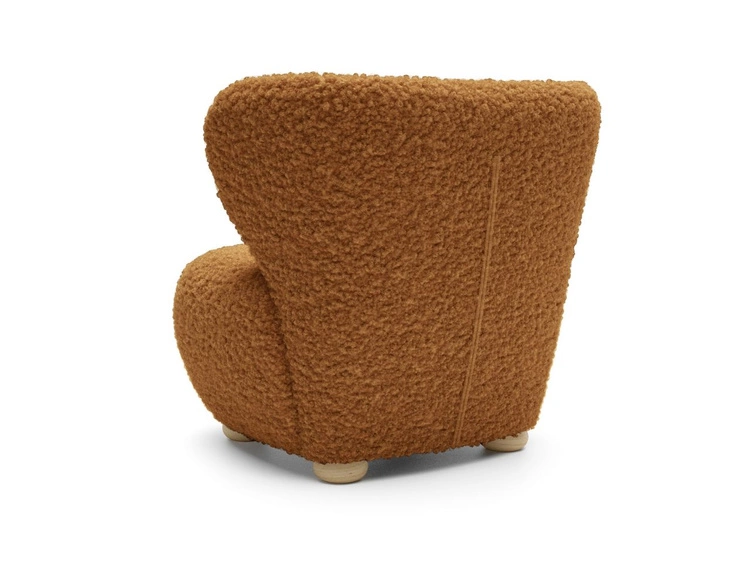 Fotel do salonu Silenzio Pomarańczowy