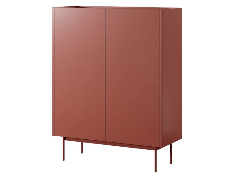 Komoda z drzwiami Casino Czerwona