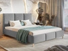 Łóżko tapicerowane 120x200 Trio Szary