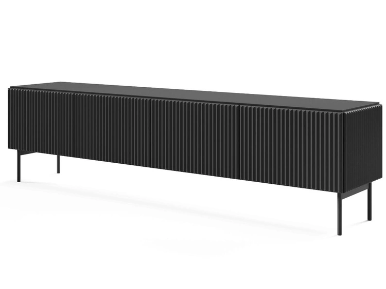 Zestaw mebli do pokoju dziennego Qualita Czarny