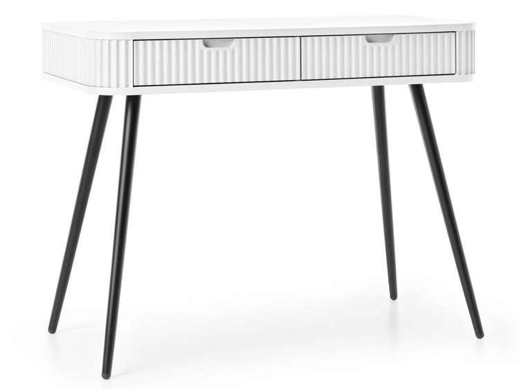 Toaletka z czarnymi metalowymi nogami Viva Czarna