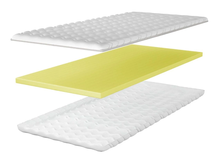 Materac nawierzchniowy z pianką termoelastyczną Visso 120x200
