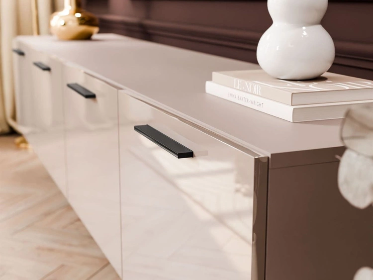 Szafka RTV wisząca pod telewizor z drzwiczkami 200 cm Noaé Kaszmir