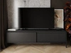 Szafka pod telewizor z drzwiczkami 187 cm Sorano Czarna
