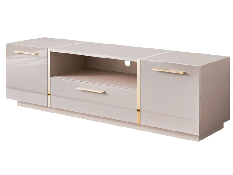 Zestaw mebli do salonu w stylu glamour Lunelie Kaszmir