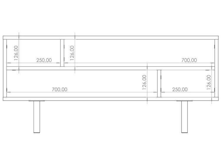 Stolik kawowy Ankara Beżowy