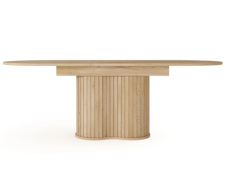 Owalny stół rozkładany 220 cm Passione dąb cremona