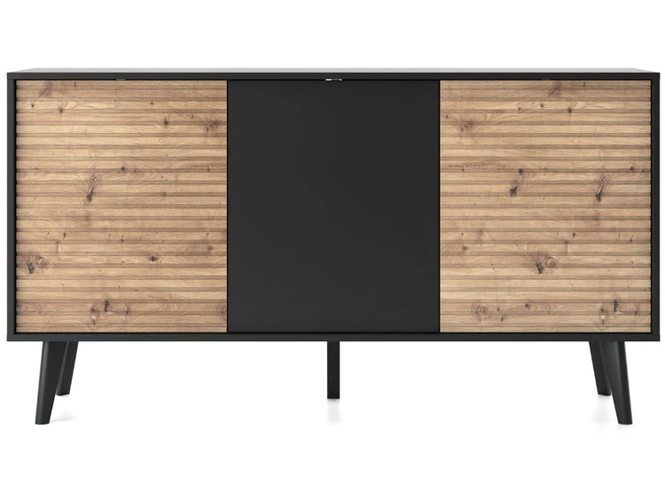 Komoda z drzwiami 154 cm Astro Czarny